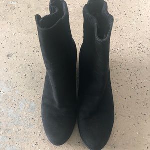 Move-out sale!!! Ankle boots, soft suede-like